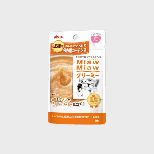 아이시아 먀우먀우 크림스프 MMC-9 나고야산 닭맛 40g 