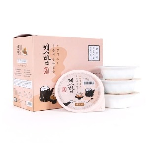 캣밥 고양이 습식사료 그레인프리 닭고기 120g × 10개 