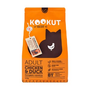 쿠쿳 캣 고양이사료 그레인프리 어덜트 치킨&amp;오리 1.5kg 