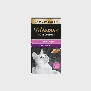 미아모아 고양이간식 멀티팩 몰트크림 15g × 12개 + 몰트크림 및 치즈 15g × 12개 8월 입고 예정
