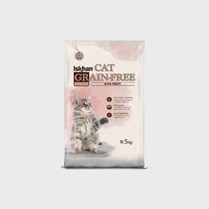 이즈칸 캣 고양이사료 그레인프리 중성화 체중관리 5kg 