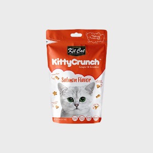 킷캣 키티크런치 고양이 간식 (치아관리)  연어맛 60g 
