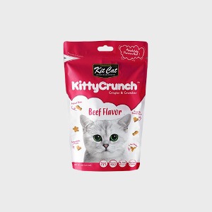 킷캣 키티크런치 고양이 간식 (치아관리)  소고기맛 60g 