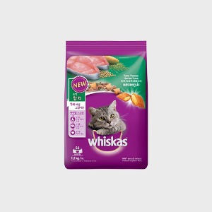 [사료 계량스푼 증정] 위스카스 캣 고양이사료 참치 1.2kg 사료 계량스푼 증정